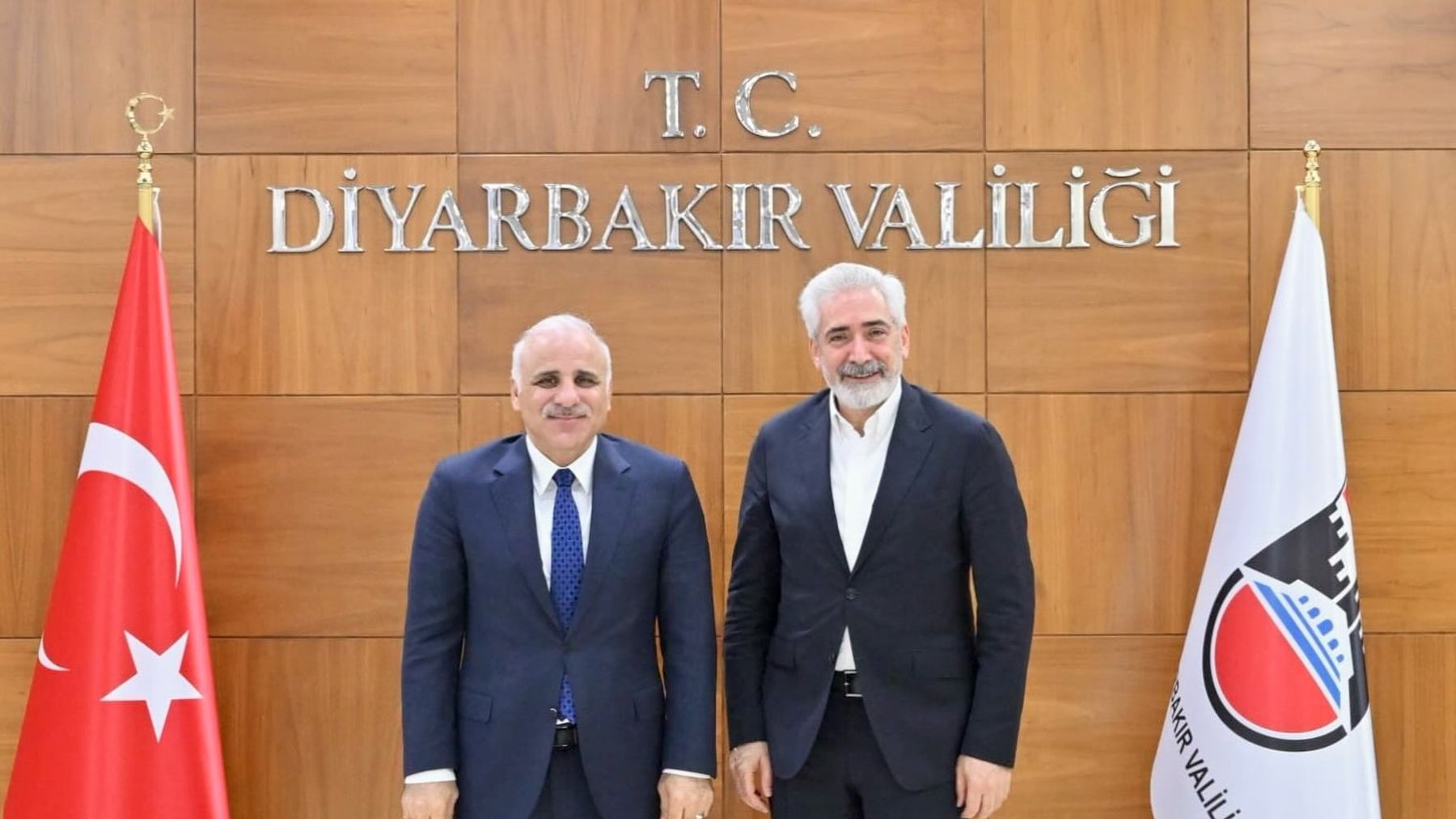 Diyarbakır Valisi Murat Zorluoğlu'na ziyaret